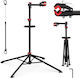 Relaxdays Suport Reglabil Pentru Repararea Bicicletei Negru 110-190 Cm 30 Kg