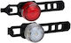 Dunlop Led Bike Σετ Φώτα Ποδηλάτου Για Δυναμό