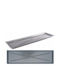 Altom Suprafață De Uscare Plastic Argintiu 75x25cm