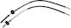 Renault Laguna Ii Fl 05-07 Electric Handbrake Cables Left + Right 2 Pcs Set