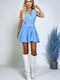 Set Cu Fustă Mini Baby Blue