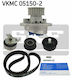 Skf Vkmc 05150-2 Water Pump Timing Belt Set