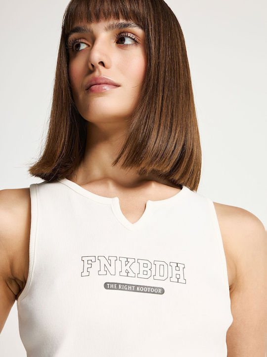 Funky Buddha Women's Blouse Cotton Sleeveless w...