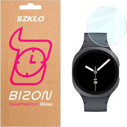Bizon Glass Watch Clear Tempered Glass Screen Protector Compatible Samsung Galaxy Watch 8 40mm Transparent Bizon Glass Watch Clear Tempered Glass Screen Protector Compatible Samsung Galaxy Watch 8 40mm Transparent