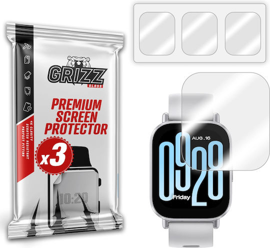 Set 3 Filme Protectoare Hydrofilm Compatibile Xiaomi Redmi Watch 5 Active Transparent