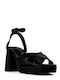 Дамски Сандали На Ток Черни Pdl-12962-(Blk)