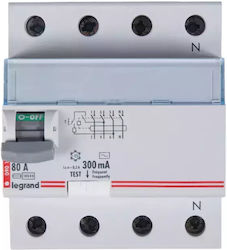 Legrand Ρελέ Διαρροής 4x80A