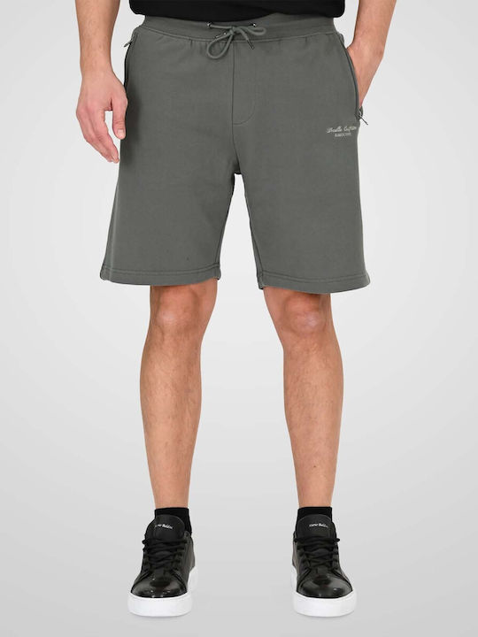 Double Pantaloni Scurți Bărbați Kaki