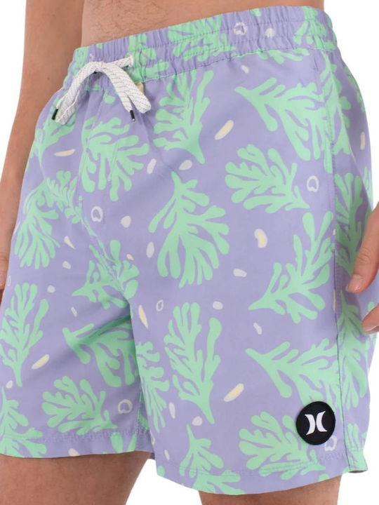Ανδρικό Μαγιό Σορτς Μωβ Floral