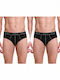 Ανδρικά Σλιπ Μαύρα 2Pack