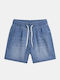 Kinder Shorts/Bermudas Stoff Blau