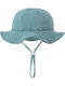 Queen Mother Kinderhut Eimer Stoff Hellblau