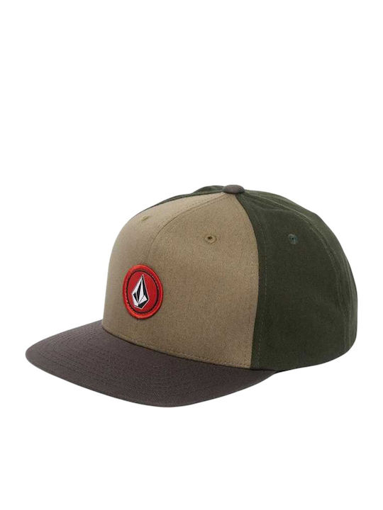 Volcom Kids' Hat Fabric Quarter Twill Khaki