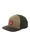 Volcom Kids' Hat Fabric Quarter Twill Khaki