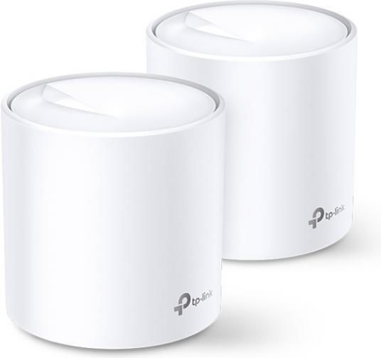 TP-LINK Deco X20 v4 Access Point with Mesh Wi‑Fi 6 Dual Band (2.4 & 5GHz) Double Kit