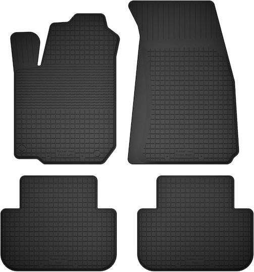 Car Rubber Mats Set 4 Pcs Universal Opel Combo C Combivan 2001-2011