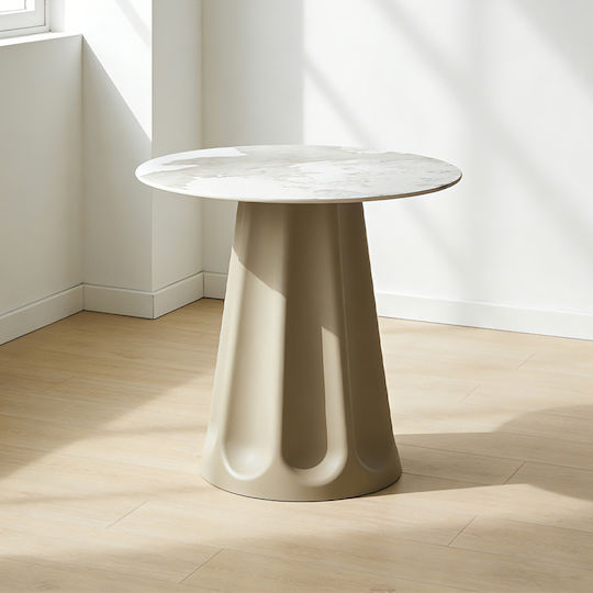 Vellum Round Kitchen Table White Vellum Round Kitchen Table White