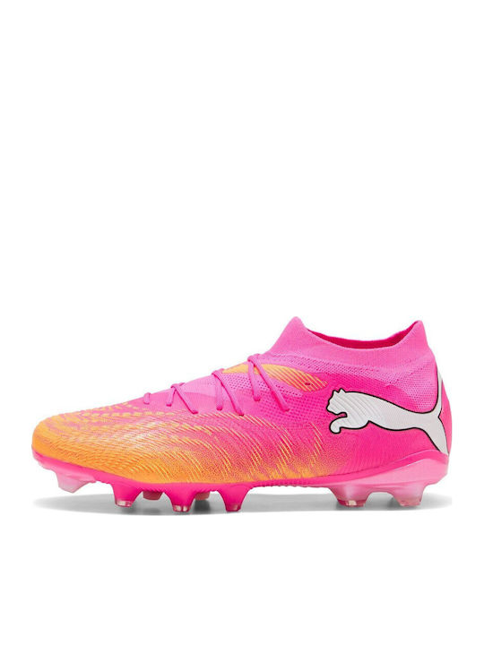 PUMA Future FG/AG Ποδοσφαιρικά Παπούτσια με Τάπες Πορτοκαλί