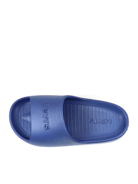 Levi's Șlapi Pentru Copii Slides Albaștri