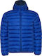 Norway Winter Puffer Jacket Windproof Electric Blue