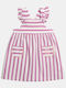 Girls Dress Sleeveless White
