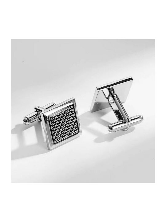 Martin & Co Cufflinks In Silver Colour