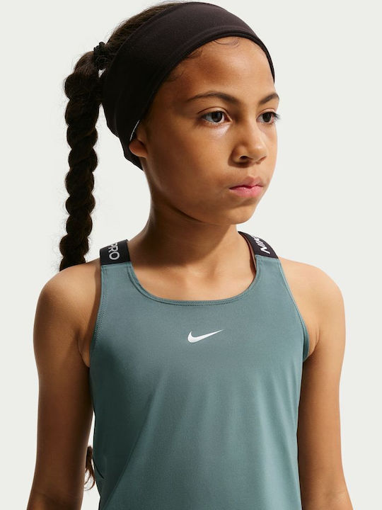 Nike Παιδική Μπλούζα Πρασινο Pro