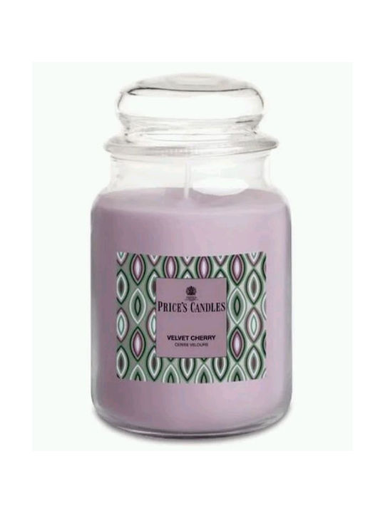 Price's Candles Aromatisches Kerze in Gefäß mit Kirschen Parfüm 560gr