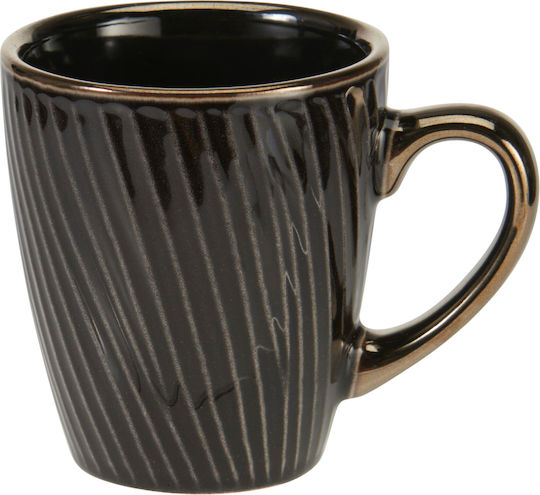 Koopman Keramiktasse Schwarze 200ml