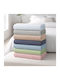 Astron Italy Waffle Blanket Pique Single 165x245cm White