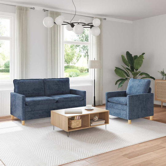 Living Room Furniture Set 2-Seater & Armchair