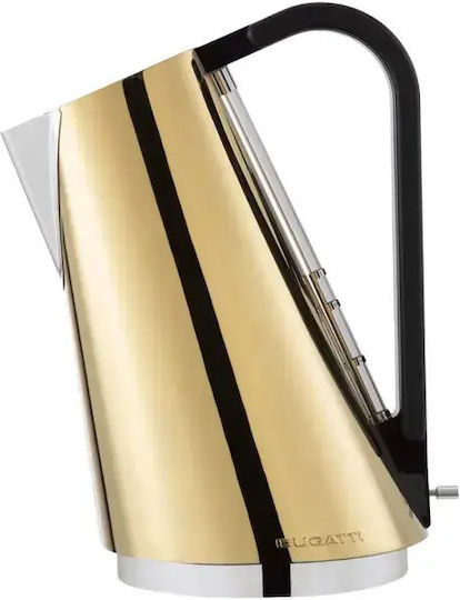 Casa Bugatti Vera Easy Βραστήρας 1.7lt 2180W Χρυσός