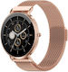 Denver 43mm Smartwatch με Παλμογράφο (Rose Gold - Pink)