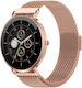 Denver 43mm Smartwatch με Παλμογράφο (Rose Gold - Pink)