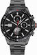 Gravity GT16-2 48mm Smartwatch mit Herzfrequenzsensor (Schwarz)