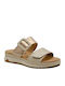 Anatomic Summer Women's Platform Slippers In Gold Style