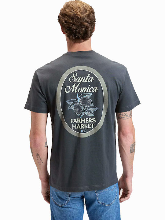 Lee T-shirt Washed Black