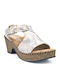 Leder Damen Sandalen Anatomisch Weiße
