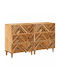 Bufet din Lemn Masiv cu Sertare Maro 60x33.5x75cm