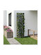Gartenlaube aus Kunststoff in Grau Farbe 43x165cm