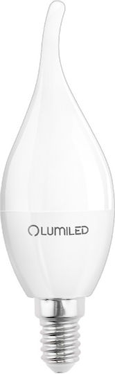 Lumiled Λάμπα LED 5W για Ντουί E14 και Σχήμα BA35 Θερμό Λευκό 470lm