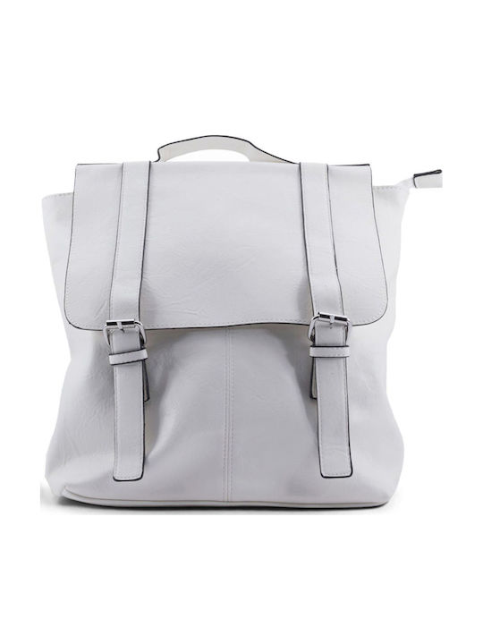 Women's Bag Backpack Shoulder White
