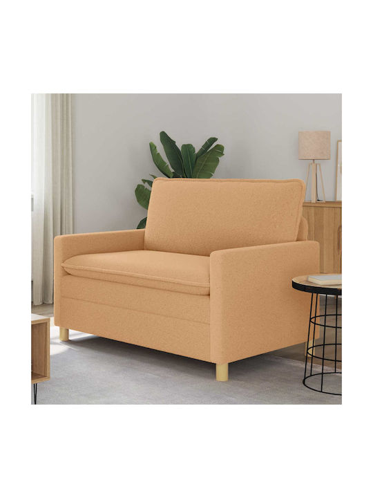 Doppelsitzer Sofa Beige 126x81x87,5cm