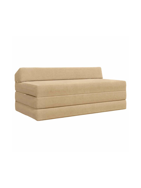 Canapea Cu Două Locuri Pat Verde Gri 120x60x49cm