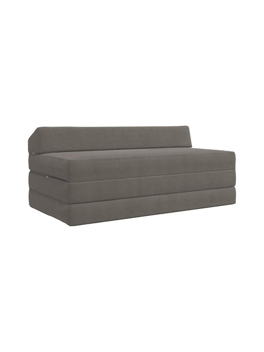Canapea Cu Două Locuri Pat Gri Deschis 120x60x49cm