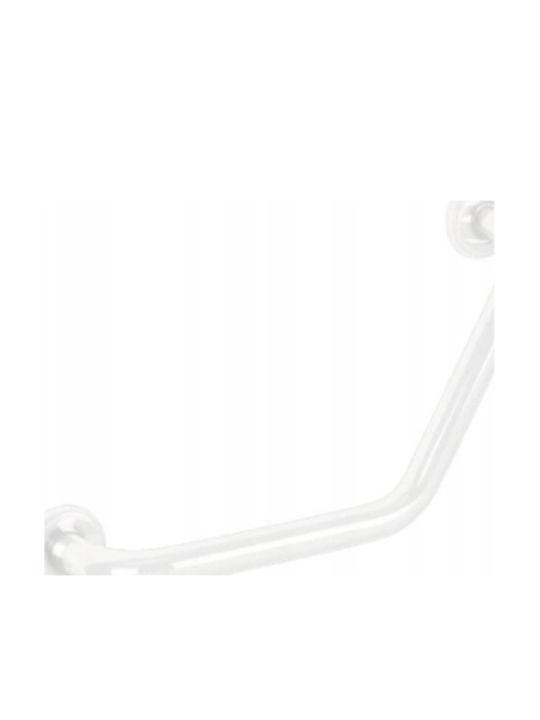 Bisk Λαβή Μπάνιου 38cm Λευκή