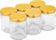 Altom Borcan Sticlă 135ml 6buc