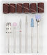 Set 6 Nail Drill Bits Sensopro Milano #02