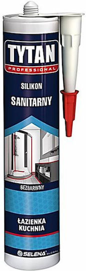 Tytan Sanitary Silicone Colorless 280ml Professional