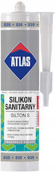 Atlas Silton S Flexible Sanitary Silicone Gray 280 Ml